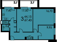 Планировка - 3 фото - Умные Окна